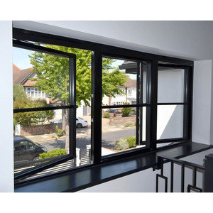 Fenêtres coulissantes modernes en aluminium certifiées AWA et WERS pour salle de bain et véranda, avec isolation thermique, fenêtres en aluminium pour salle de bain - Product Image 4