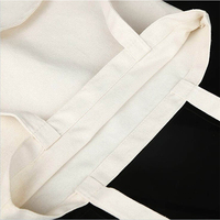 Sac de transport de Shopping coréen 100% coton naturel, fourre-tout de plusieurs tailles, couleur, personnalisé, vierge, Logo imprimé