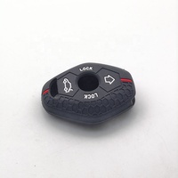 Porte-clés porte-clés en silicone pour Bmw E46 E53 X5 X3 E83 X3 E39 série 7 5 3 330i accessoires couverture de clé de voiture