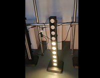 Barre de projecteur LED 10 couleurs 50W à faisceau large avec contrôle DMX 512 pour éclairage de fond de bar et de mariage