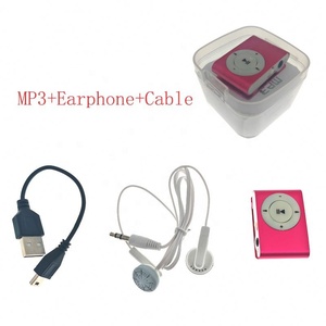 Mini Reproductor MP3, Reproductor de Música con Clip, Compatible con Tarjeta TF, Diseño Elegante, Reproductor MP3 USB Portátil con Auriculares - Product Image 2