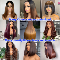 Peluca de Cabello Humano Vietnamita Virgen Barata, Estilo Pixie Rizado, Corta, Sin Pegamento, con Frente de Encaje HD 13x6 para Mujeres Negras, en Oferta