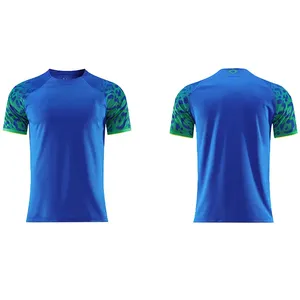 Top Qualität Vintage Sublimationsdruck kostenloses Design Logo amerikanischer Stil Fußballkleidung Fußballtrikot individuelles Logo-Design Großhandel