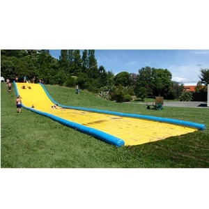 Grand toboggan aquatique gonflable à une voie pour la ville, jeu sportif extérieur, parc aquatique géant pour enfants - Product Image 3