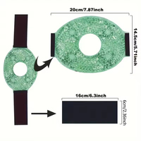 FSPG Coussinets en gel réutilisables, souples et fins pour coudes et genoux, compresses chaudes et froides pour le soulagement des blessures sportives