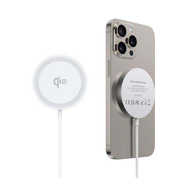 Qi2 Magnetic Wireless Charger 15W with Small Size
