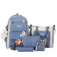 Marksman Venta caliente uso diario conjunto de mochila para niños impermeable duradero con cerrojo de cremallera lindo colorido con RFID