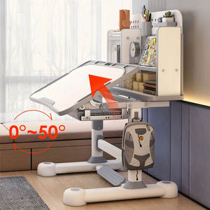 Yüksekliği ayarlanabilir Metal mobilya takım yeni tasarım daire kullanımı için ev ofis okul için çalışma masası sandalye kitaplık - Product Image 3