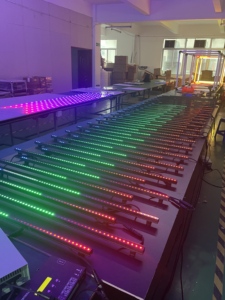 AC 220V/110V IP67 <span class=keywords><strong>Led</strong></span> Bar & Strip với sữa Bìa 64 cái <span class=keywords><strong>RGB</strong></span> ánh sáng sân khấu cho sân khấu/Câu lạc bộ/KTV DMX512 điều khiển 300 Wát - Product Image 2