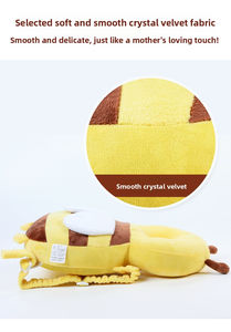 Almohada de Protección para la Cabeza del Bebé Anticaídas, Transpirable, de Algodón, con Dibujos Animados, para Bebés y Niños Pequeños que Aprenden a Caminar, Cojín de Seguridad - Product Image 5