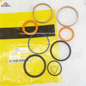 324-0355 Bagger-Dichtungssatz Hydraulikzylinder-Reparatursatz 3240355 324-0355 Dichtungssatz für Radlader 924K 930K Zylinderdichtungssätze - Product Image 1