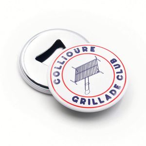 Custom Logo Ref 58Mm Badge Part Magnet <b>Fridge</b> Stickers Bottle Opener - Product Image 3