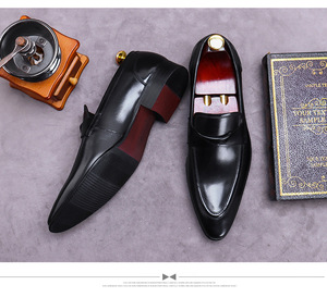 Chaussures Oxford en cuir véritable pour homme, style italien, qualité luxueuse, à lacets, fabriquées à la main, chaussures de mariage, toujours tendance - Product Image 4