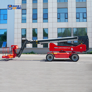 Piattaforma Elevatrice Elettrica Telescopica CFMG CFBT23E-Li a Batteria Li-ion 4WD con Braccio Rotante e Spostamento Autonomo <span class=keywords><strong>per</strong></span> Assemblaggio Telai di Nuovi Impianti - Product Image 3