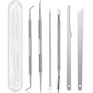 7Pcs Chăm Sóc Móng Tay Chết Da Remover Làm Móng Tay Móng Chân Công Cụ Làm Móng Tay Thiết Lập Móng Chân Công Cụ - Product Image 2