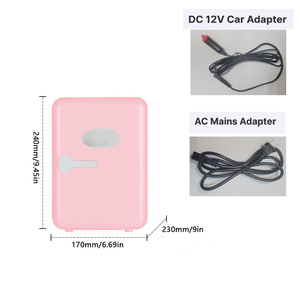 Facteur 4 litres Dc personnalisé Mini 12v réfrigérateur Portable <span class=keywords><strong>Camping</strong></span> Mini réfrigérateur coût avec Ce Rohs voiture glacière réfrigérateur - Product Image 3