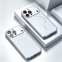 Casing Ponsel Magnetik Ultra Tipis Original untuk iPhone 18Pro 17 Air 16 15 14 13 Pro Max Pelindung Kamera Matte Anti Benturan Hard Cover