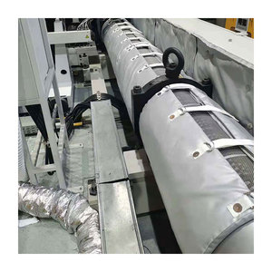 Einfach zu Installieren und zu Entfernen Glasfasergewebe Hitzebeständig Feuerfest Flexibler Silikon-Glasfaserstoff Isoliermantel - Product Image 4