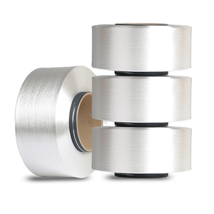 100D <span class=keywords><strong>Polyester</strong></span> nóng chảy sợi với cường độ cao và lực kết dính cao cấp, tan chảy ở 110 ° C, hoàn hảo cho vành đai Y Tế & vải - Product Image 1