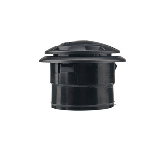 <b>Black</b> Round Air <b>Vent</b> For RV Bus Air Conditioning Outlet 100 75mm Replacement Part - Product Image 4