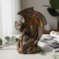 Esculturas de Dragón de Jade Xiuyuan Natural al por Mayor, Artesanías de Animales de Piedras Preciosas Semipreciosas Pulimentadas para Sanación y Meditación