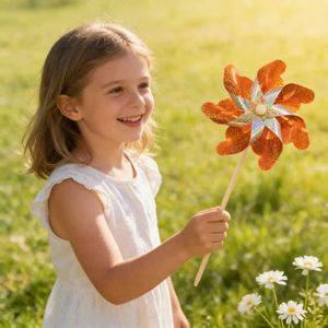 Décoration de jardin réfléchissante à paillettes colorées en gros, répulsif pour oiseaux, <span class=keywords><strong>moulin</strong></span> à <span class=keywords><strong>vent</strong></span> répulsif, <span class=keywords><strong>moulin</strong></span> à <span class=keywords><strong>vent</strong></span> manuel - Product Image 3