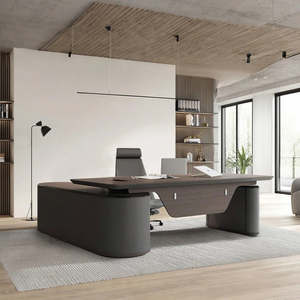 Escritorio Ejecutivo Moderno, Muebles de Oficina Modulares Personalizados, Productos Sostenibles para la Base de Operaciones Corporativa Ecológica - Product Image 1
