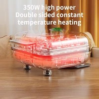 Gaufrier électrique portable mini 110v 220v 350w pour la maison, en aluminium durable, pour la cuisson du petit-déjeuner, des sandwichs et des gaufres