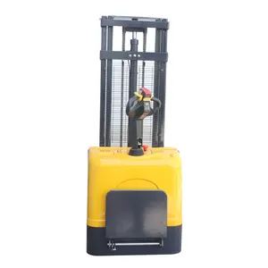 Elektrikli istifleyici 1500kg 2.5m 3.5m fork lift tam elektrikli palet istifleyici tüm arazi elektrikli istifleyici 24v