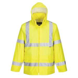 PORTWEST-H440YER-Veste de pluie haute visibilité jaune - Product Image 1