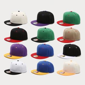Gorra Snapback de Dos Tonos con Logotipo Personalizado al por Mayor, Gorra Trucker Lisa en Stock, Gorra Snapback Hip Hop con Visera Plana - Product Image 1
