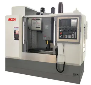 Thiết Kế Mới Nhất VMC650 4 Trục 5 Trục Nhỏ CNC Khoan Máy Phay Mini CNC Máy Phay Trung Tâm