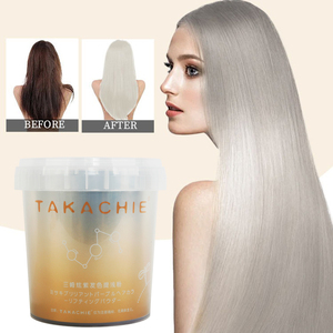 TAKACHIE <span class=keywords><strong>Poudre</strong></span> décolorante pour cheveux 1 kg, particules fines pour un mélange et une application faciles, décoloration rapide et précise jusqu'aux niveaux 7-13 - Product Image 2
