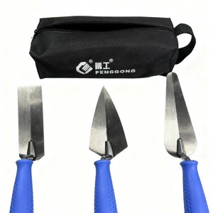 Xinzhi Penggong Plastering Knife 1.2mm Carbon Steel Ergonomic Handle For Bricklaying And Landscaping - Product Image 4