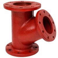 Raccord de tuyauterie en fonte ductile homologué UL FM pour la protection incendie, conforme aux normes ASTM A536 et AWWA C110, pour système d'incendie américain.