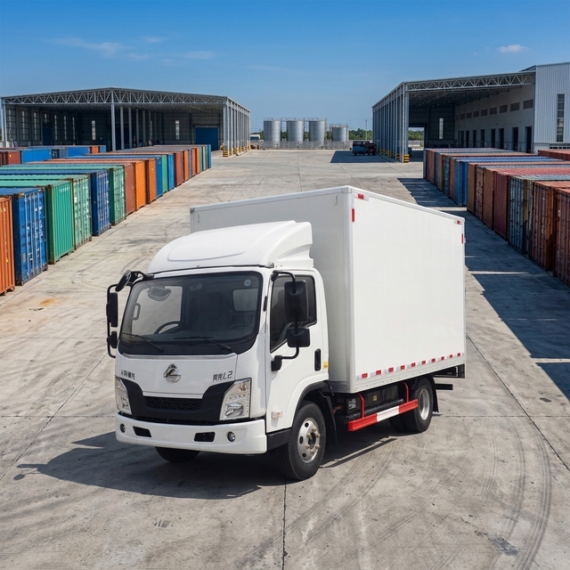 CHENGLONG 4X2 Euro 5 Diesel Single Row New Light Truck Van Cargo Truck Commercial Vehicle Global Sale