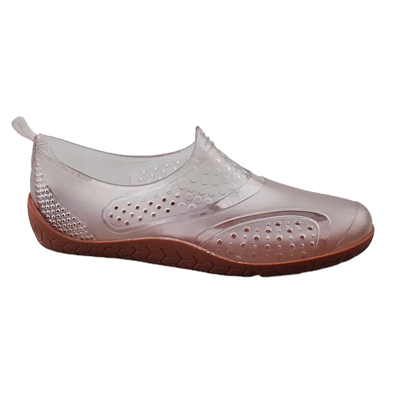 Outdoor Zomer Strand Dames Clear Pvc Jelly Schoenen Vrouwen Klompen