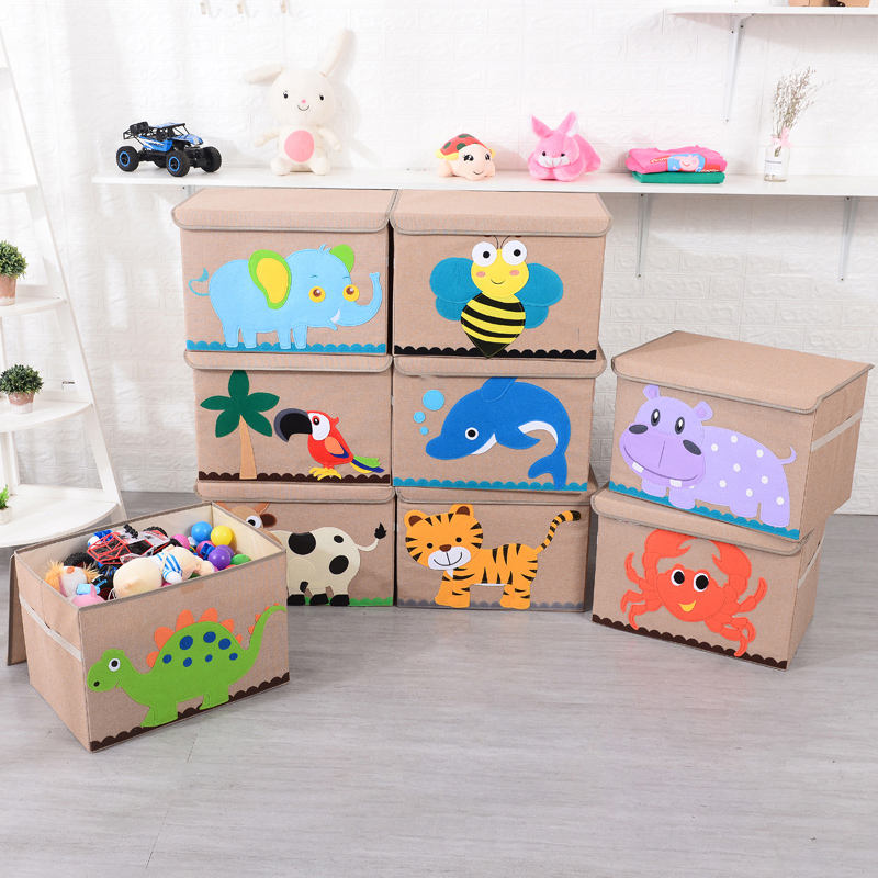 Extra Large Foldable Toy Storage Chest for Kids Toys Storage Bin OEM