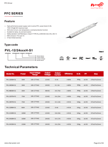 UL/CUL/RoHS 150W Linear Constant Voltage PFC <b>LED</b> <b>Strip</b> Driver Flicker Free 100-277V AC-DC 24V IP67 <b>Waterproof</b> <b>LED</b> Power Supply - Product Image 5