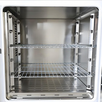 Four de séchage électrique à air chaud de laboratoire 300 ℃   Construction en acier inoxydable résistant aux températures élevées, garantie d'un an