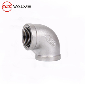 1/2 "Vrouwelijke Bsp X 1/2" Vrouwelijke Bsp Elleboog 90 Graden Roestvrij Staal Ss 304 Schroefdraad Buisfittingen - Product Image 2