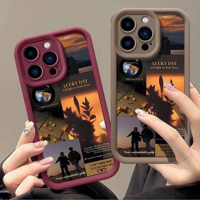 Factory Wholesale Ins Style Mobile Phone Cases for Iphone17Air 16 15 Plus Pro Max 14 13 12 11 X Shockproof Protective Back Cover