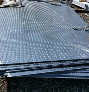 Tôle d'acier antidérapante à carreaux multi-spécifications, structure solide, <span class=keywords><strong>pour</strong></span> la décoration et les infrastructures - Product Image 3