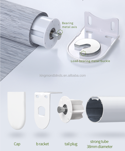 Stores zébrés motorisés Stores zébrés personnalisés Stores zébrés occultants à rayures fines <span class=keywords><strong>pour</strong></span> la maison et le bureau - Product Image 6