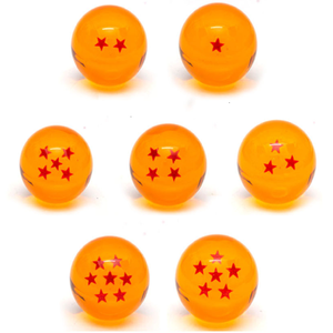 Boules de Dragon Ball de haute qualité, 7 boules, 3,5 cm, 4,3 cm, 5,7 cm, 7,6 cm, sept boules de Dragon Ball - Product Image 2
