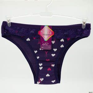 कारखाने थोक निर्बाध महिलाओं के गले और आकार में महिलाओं की फीता पैंटी - Product Image 3