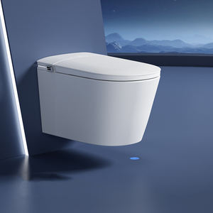 Inodoro Inteligente de Alta Gama <span class=keywords><strong>YYU</strong></span> con Forma Alargada, Estilo Americano, Sifón en S, Control Remoto Incluido, Reducción de Ruido al Descarga, Control por Voz para el Hogar - Product Image 4