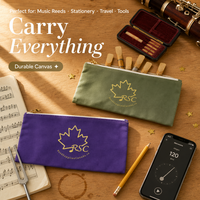 Pochette en toile personnalisable avec logo, fermeture éclair dorée, pour papeterie, outils, pinceaux, ceinture de rangement, sac de voyage, cadeau, vente en gros OEM