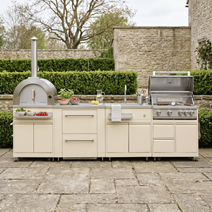 <span class=keywords><strong>Cucina</strong></span> Esterna Modulare <span class=keywords><strong>in</strong></span> Acciaio Inox 304 con Lavello, Isola per Cucinare all'Aperto, Mobile da <span class=keywords><strong>Cucina</strong></span> per Patio - Product Image 1