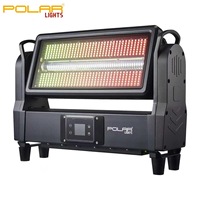 Polarlights IP65 Classement Étanche LED RGB Stroboscopes Lumières Extérieur DMX512 Mode Déplacement Stroboscopes Lumières pour Spectacle Concert Événement